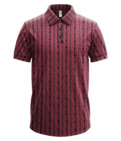 Men’s Luxe Textured Polo Shirt